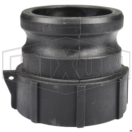 Dixon Type A Cam and Groove Adapter, 3 in, Male Adapter x FNPT, Polypropylene PPA300